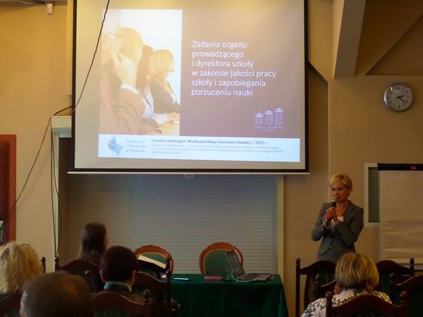 Konferencja wojewódzka rozpoczynająca szkolenie dla dyrektorów i nauczycieli wielkopolskich gimnazjów - Public Consulting Group